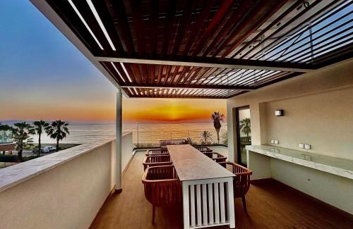 Argaka Villa | Santa Barbara Seafront villas w jacuzzi pool