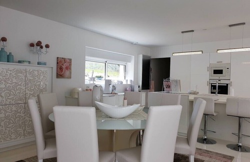 Les Farges House | Santoneige is a spacious (150 m2) newly built holiday home in 2018