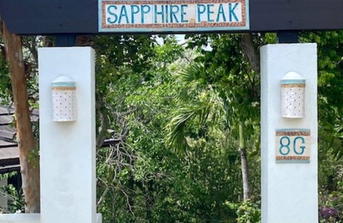 Estate Carolina Villa | Sapphire Peak 2 bed/2 bath amazing views and private pool, AC and generator