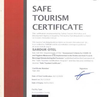Ipekyolu Hotel | SARDUR HOTEL