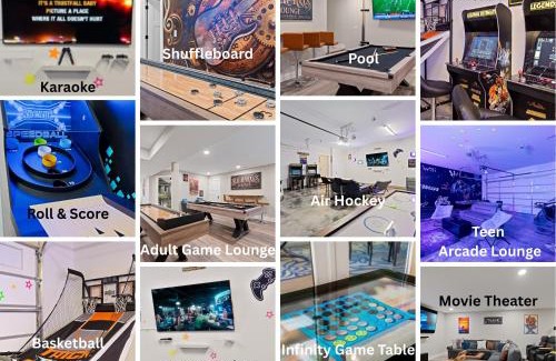 Massanutten House | Sauna - Hot Tub - Theater - Arcade - Family Fun