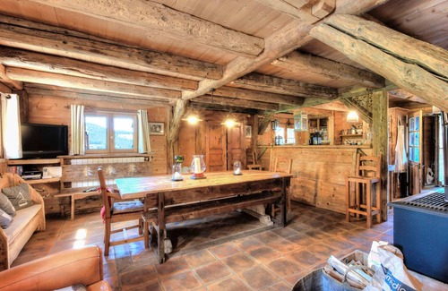Saint-Gervais-les-Bains Ski Chalet | Savoyard chalet, 4 bedrooms, sauna and jacuzzi in St-Gervais