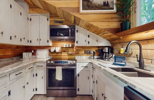 Horse Shoe House | Scenic cabins with fireplaces, children's items, W/D, and AC - dog-friendly