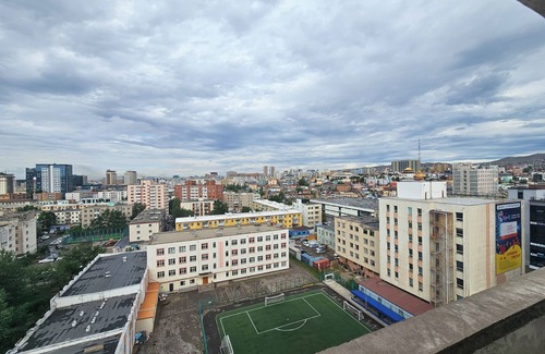 Chingeltei Apartment | Scenic City Views in Prime Central Location