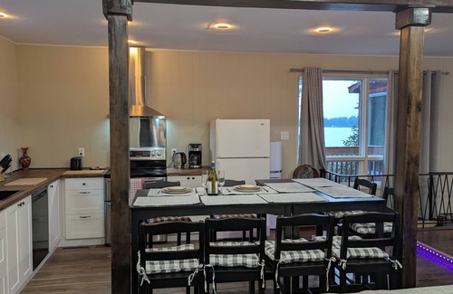 Champlain House | Scenic River House - private beach and dock for relaxing or fishing
