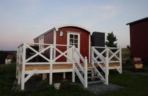 Niederfrohna Apartment | Schäferwagen im Auszeithof Niederfrohna