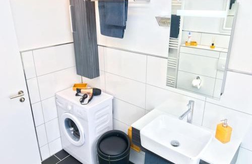 Mainz-Bingen Apartment | Schöne, neue Ferienwohnung am Rhein und mit Balkon