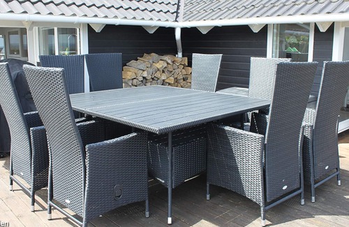 Mommark Strand House | Schönes Ferienhaus in 2. Reihe zum Strand