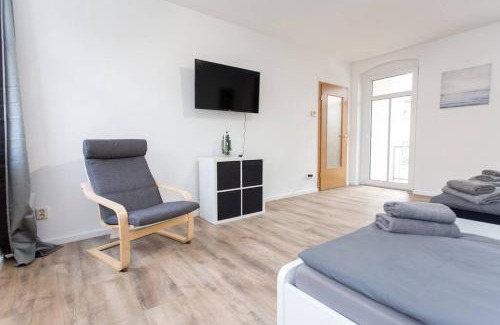 Kappel Apartment | Schickes 1-Raum-Apartment mit Balkon und vollausgestatteter Küche