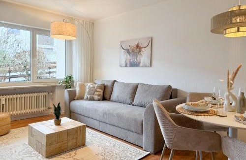 Lenzkirch Apartment | Schwarzwald-Studio mit Sonnenbalkon nähe Grillplatz