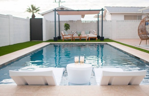 Papago Parkway House | Scottsdale Amazing Pool+Hot Tub - 30 Nights Minimum