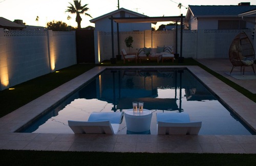 Papago Parkway House | Scottsdale Amazing Pool+Hot Tub - 30 Nights Minimum