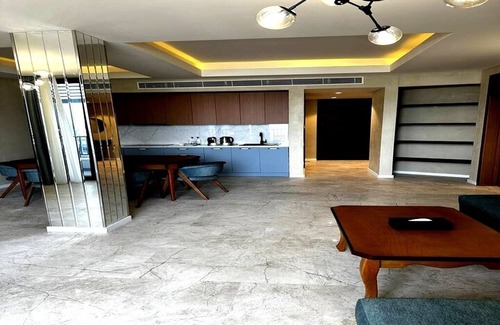 Nardaran Apartment | Sea Breeze Resort, Beachfront apartment with balcony and sea view