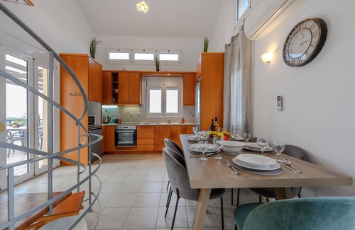Drosia Villa | Sea Crest,pool,Sea view,Near beach & tavern