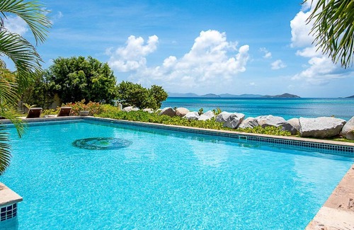 Spanish Town Villa | Sea Fans Mahoe Bay by Personal Villas - Ocean Front, Lush Tropical Gardens