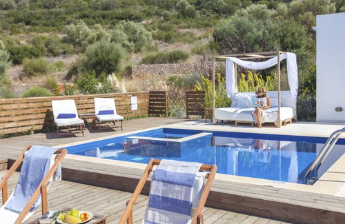 Evgiros House | Sea Front Villa Alma Lefkada - Private Sea Access