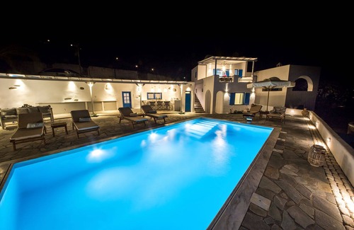 Krotiri Villa | Sea front villa, private pool, brand new, family, friendly,