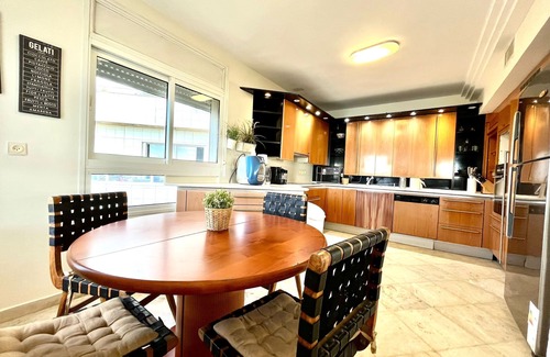 Tel Aviv Apartment | Sea & Sun project Beach front - luxury 4.5 rooms holiday apartment - open pool