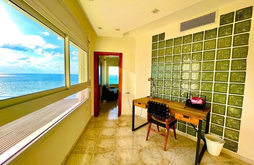 Tel Aviv Apartment | Sea & Sun project Beach front - luxury 4.5 rooms holiday apartment - open pool
