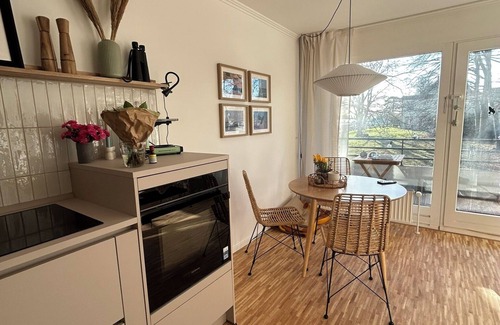 Haffkrug Apartment | Sea view apartment with private sauna