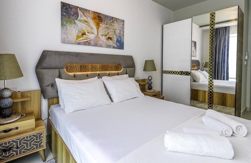 Kestel Apartment | Sea View Stylish Flat w Shared Pool in Alanya