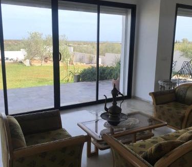 Sousse Governorate House | Sea View Villa, 5 min from Beach and City Center Chott Mariem
