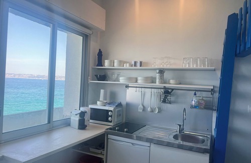 Endoume Apartment | Seafront Cabanon, Access Private to the Sea, Corniche Malmousque!