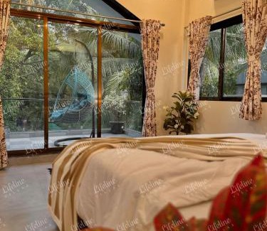 Alibaug Villa | SEAs THE DAY LUXURIOUS 5BHK VILLA 2min From Awas Beach With Huge Private Pool