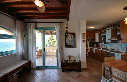 Kassandra House | Seascape panorama in a Beach House
