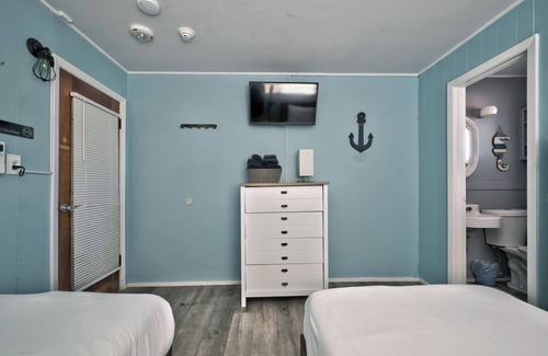 Ocean Bay Park Hotel | Seashore Condo Hotel #5, Cozy Fire Island Escape, Near Ferry - With Bay Views and Steps from the Beach.