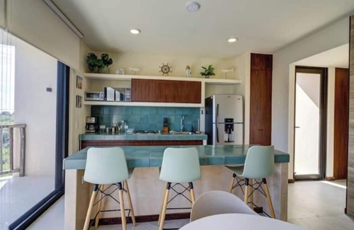 Isla Holbox Apartment | Seaside 2BR Penthouse with Pool & Ocean Views - C301