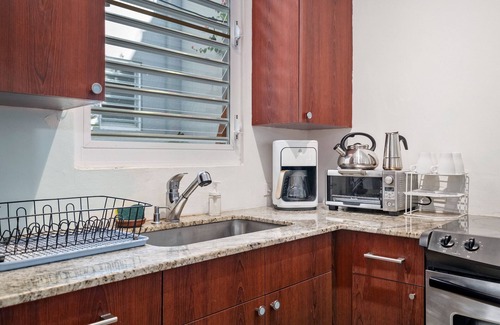 Puerta de Tierra Apartment | Seaside Caribbean Comfort: Between Beach and City