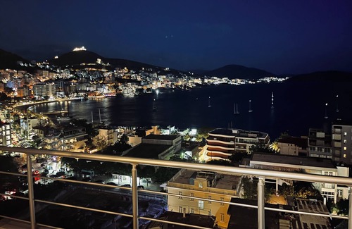 Sarande Apartment | Seaside Serenity! Free Parking & Wifi/2bed, 2bath/Beautiful View