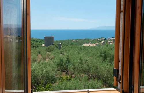 Lefktron Villa | Seaside Serenity - Stylish Seaview Home