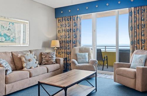 Daytona Beach House | Seaside Splendor! 1BR Oasis with Private Oceanfront Balcony at Wyndham Oceanwalk