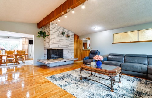 Rainier Valley Apartment | Seattle Vacation Rental w/ Fireplace & Grill!