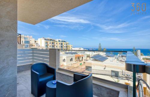 San Tumas Apartment | Seaview 3BR Home with Wifi, Terrace, AC & Sofabed by 360 Estates