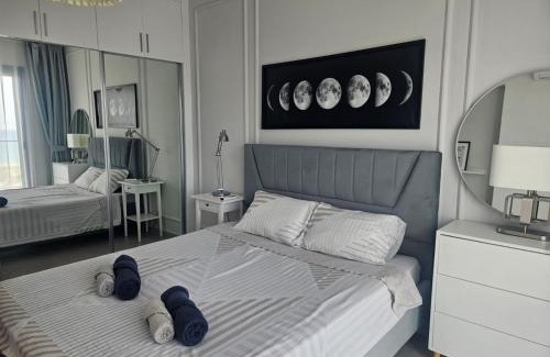 Dherynia Apartment | Seaview Apartment at Caesar Blue Complex Northern Cyprus H68