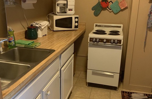 Waupaca Cottage | Secluded city cottage. 3 blocks from beach & Main Street shopping