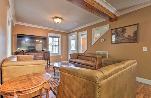 Falkville House | Secluded Getaway Home with Trails and Waterfall!