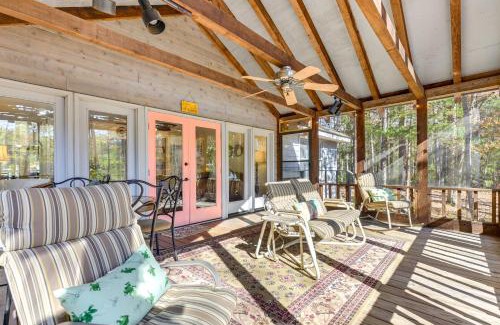 Pine Mountain Valley House | Secluded Hamilton Cabin Retreat with Private Lake!