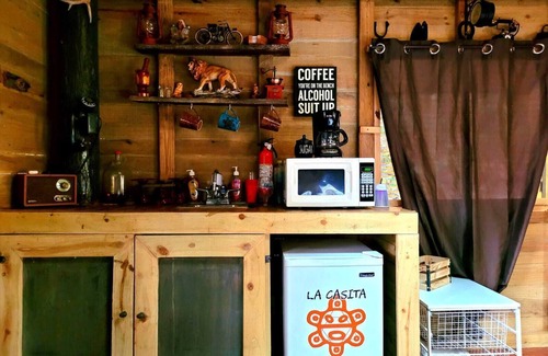Rio Grande Cabin | Secluded Jungle Cabin with outdoor tub, Sky Light and Fire Pit in Rincón