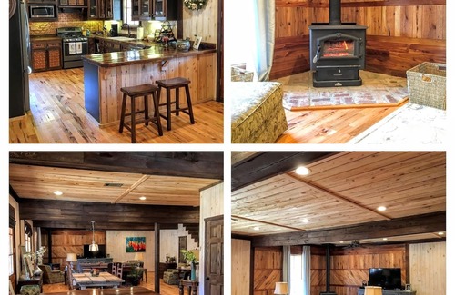 Taylor House | Secluded, lake access lodge perfect for a large group minutes from Oxford Square