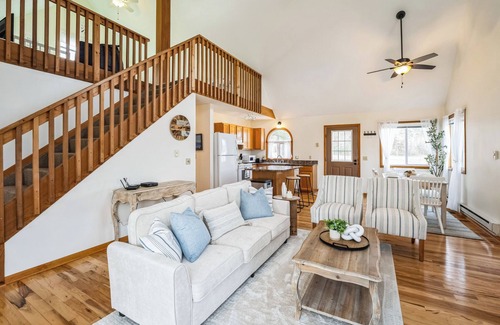 Canadian Lakes Ski Chalet | Secluded Lakefront Chalet in Canadian Lakes with Access to No-Wake Lake