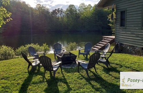 Piper Gap House | Secluded Mountain Lakehouse, Pets Welcome