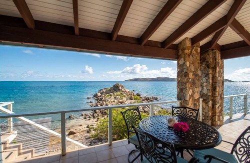 Virgin Gorda Villa | Secluded Oceanfront Caribbean Vacation Villa on Leverick Bay.