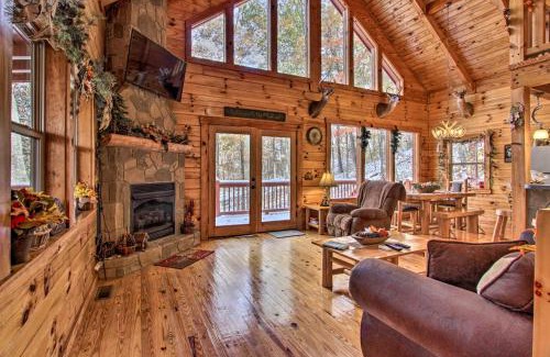 Cosby House | Secluded Smoky Mountain Cabin with Wraparound Deck!