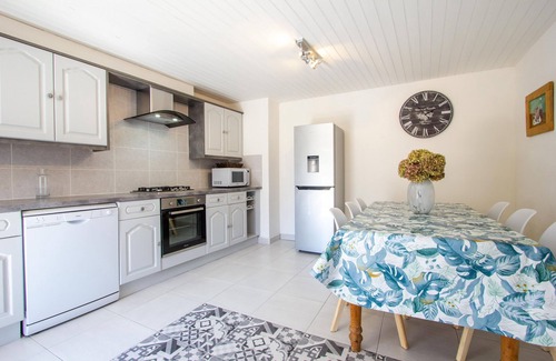 Roumagne Villa | Secure gated/fenced heated pool. Short drive to historic towns and restaurants