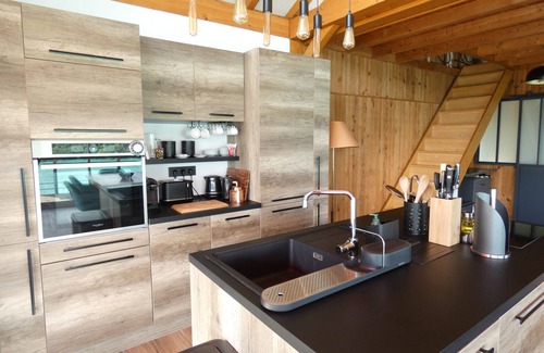 Villages du Lac de Paladru House | SEEBLICK romantic chalet spa/lake view