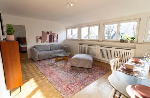 Ulm Apartment | Seerose - W14, zentral in Bahnhofsnähe, Küche, 3 Schlafzimmer